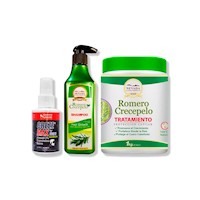 CREZE MAX FORMEN 60ML + SHAMPOO ROMERO 320ML + TRATAMIENTO CAPILAR